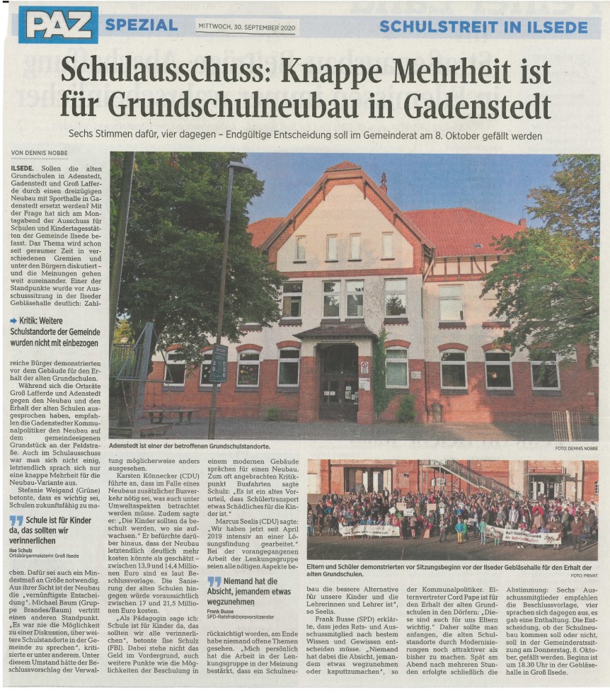schulneubau artikel